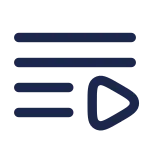 Playlist SVG Icon